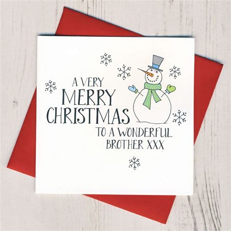 Check spelling or type a new query. handmade brother christmas card