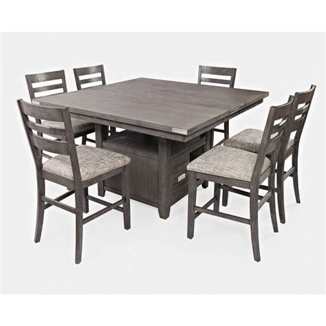 Altamonte Square Counter Height Dining Room Set Grey By Jofran
