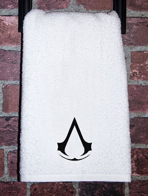 Assassin S Creed Bathroom Towel Gamer Xbox Ps Geek Videogame Gift