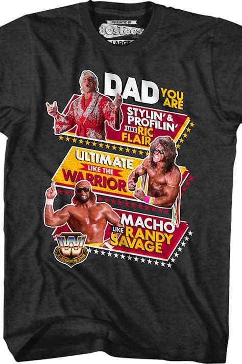 Wwe Wrestling Legends Fathers Day Shirt