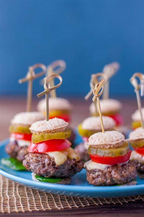 Cheeseburger Bites Turn Your Favorite Burger Into An Adorable Appetizer