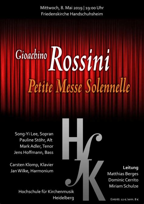 Gioachino Rossini Petite Messe Solennelle