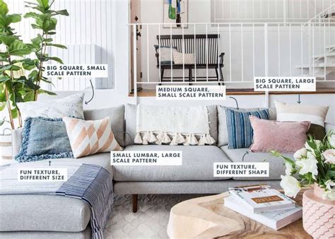 Design 101 How To Style Pillows On A Sofa Like A Pro Plus Some Great