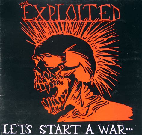 The Exploited Lets Start A War Punk Album Cover Gallery And 12 Vinyl Lp