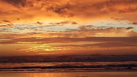 Sunset Beach Water Free Photo On Pixabay