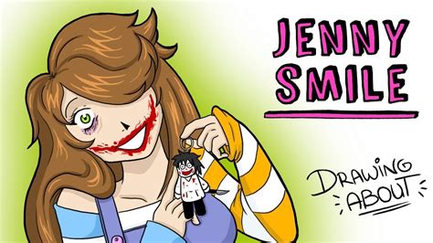 Jenny Smile 🖤 HAPPYPASTA Jane The Killer | Draw My Life Português - YouTube