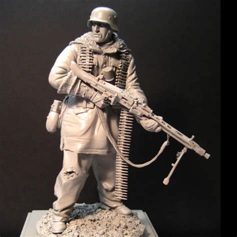 116 120mm Unpainted Resin Figure Mg In Model Building Kits From Toys