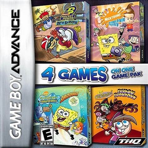 Nickelodeon 4 Games On One Game Pack Game Boy Advance Ign