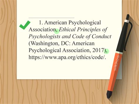 Items specific to teaching psychologists reflect housekeeping matters of lesser importance and situations over which teaching psychologists have. 3 Simple Ways to Cite the APA Code of Ethics - wikiHow
