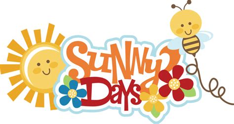 Including transparent png clip art, cartoon, icon, logo, silhouette, watercolors, outlines, etc. Sunny Days SVG scrapbook title sun svg file bee svg file ...
