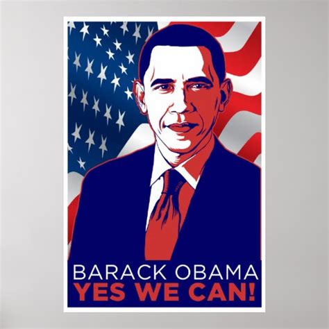President Obama Yes We Can Poster