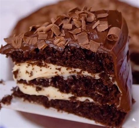 Chocolate Cake With Chocolate Cream Cheese Frosting