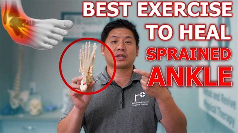 One Exercise For Ankle Sprain Recovery Physical Therapist Teaches