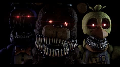 Nightmare Old Animatronics Sfm Fnaf By Trawert On Deviantart