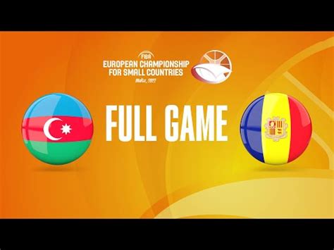 Azerbaijan V Andorra Full Basketball Game FIBA European