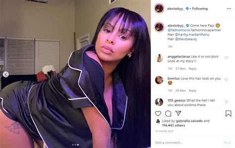 Looking All Regular Fans Say They Barely Recognize Alexis Skyy After She Posts This
