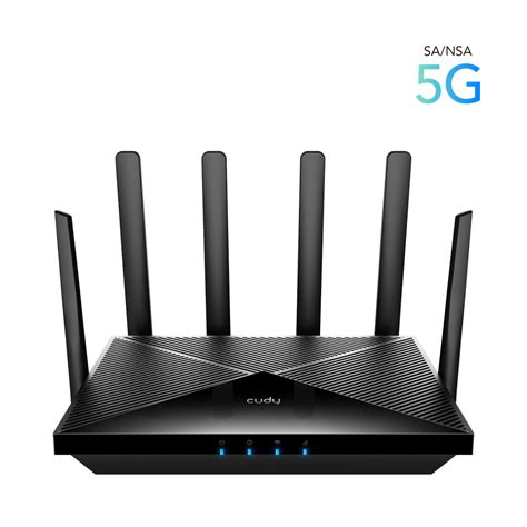 5G SA/NSA AX3000 Wi-Fi 6 Router, Model: P5-Cudy: WiFi, 4G, and 5G