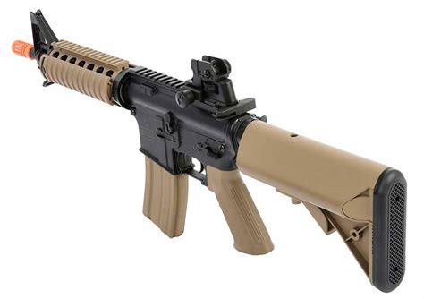Colt M4a1 Cqbr Ris Aeg Airsoft Rifle Tanblack37198 Rocknus Online Store