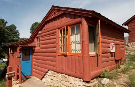 Grand canyon national park lodges. Log cabin at Grand Canyon - Picture of Bright Angel Lodge ...