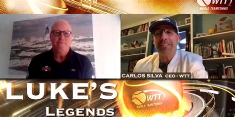 Luke carlos o'reilly — when fall comes 06:53. WTT - WTT CEO Carlos Silva Joins Luke Jensen on Luke's Legends