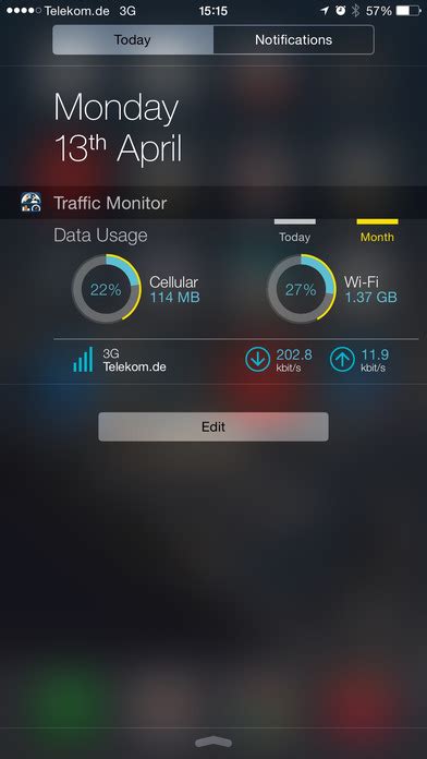 Another awesome free navigation app for iphone with traffic data. Traffic Monitor - Mobile Speed Test, Data Usage and Widget ...