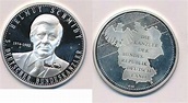Deutschland Medaille Feinsilber 1974-1982 Helmut Schmidt Die Kanzler ...