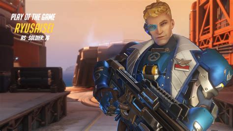 Overwatch Soldier 76 Potg 1 Youtube