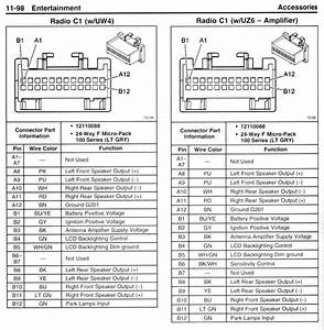 2006 Chevy Stereo Wiring Harness Diagram