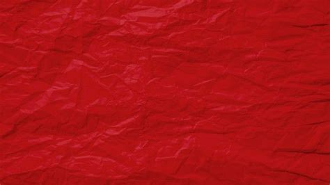 Red Crumpled Old With Paper Page Texture Rough Background Crease