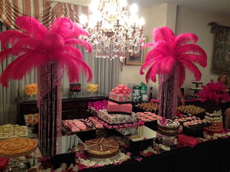 Choose contactless pickup or delivery today. Hot Pink and Feathers Take the Cake at this Bridal Shower ...