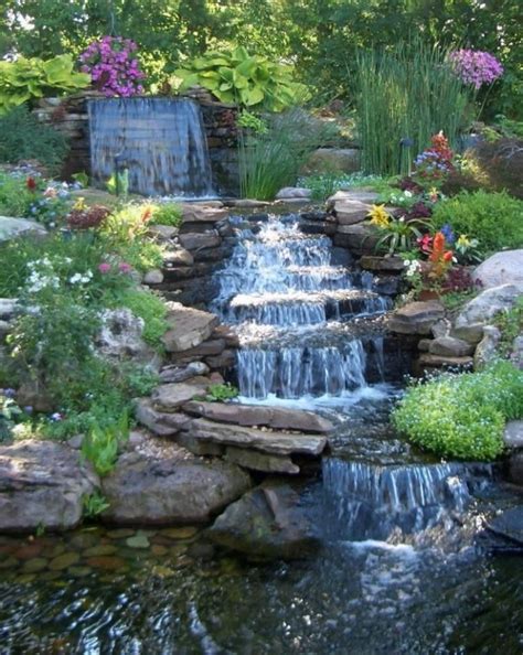 Beautiful Waterfall For Backyard And Home Garden Ideas Waterfalls