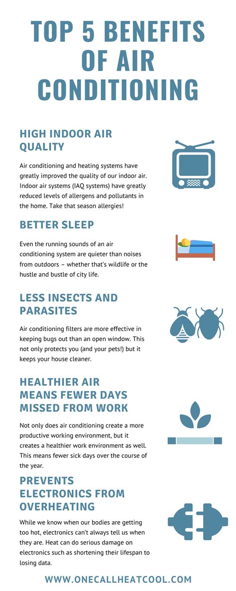 5 Benefits Of The Air Conditioning Check Out This Infographic For The