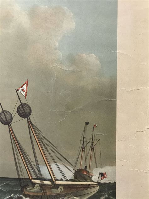 Currier And Ives Nearing The Finish Line 1887