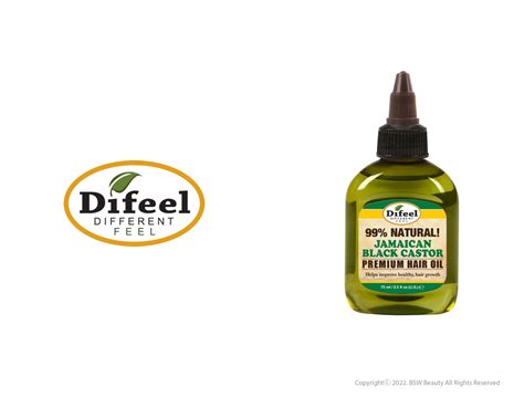 Difeel 99 Natural Jamaican Black Castor Premium Hair Oil 25oz Bsw