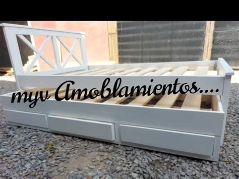 Cama Marinera Dormitorio Madera Maciza Con Cajones Cuotas Sin Inter S