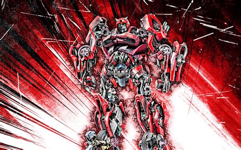 Download Wallpapers 4k Cliffjumper Grunge Art Transformers Creative
