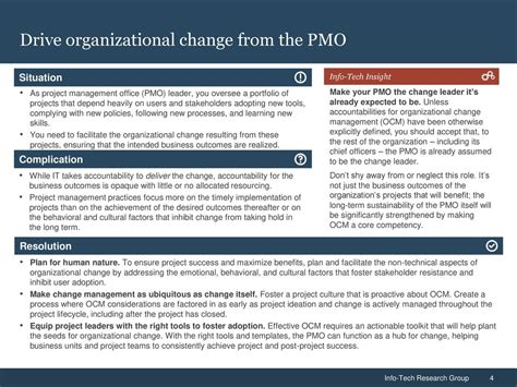 Drive Organizational Change From The Pmo Ppt Download