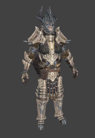 Nordic Dragon Bone Armor At Skyrim Special Edition Nexus