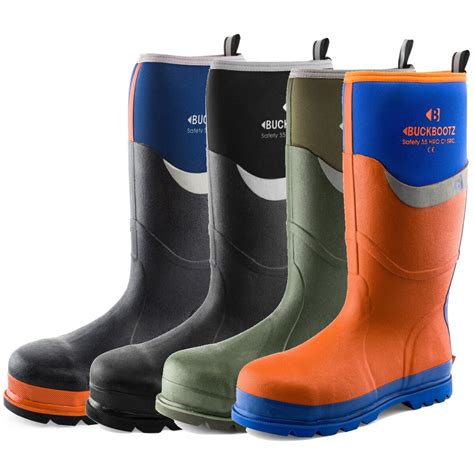 Buckbootz Buckler Bbz6000 Safety Wellington Boot Hro Ci Src S5 Buck