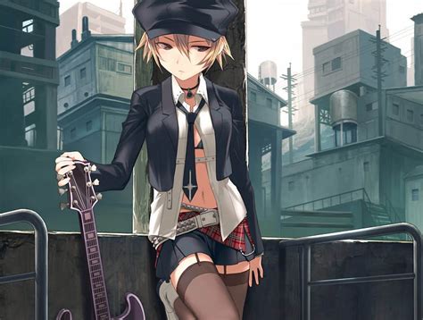 720p Free Download Anime Rock Music Rock Girl Anime Music Hd