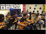 College Guitar Class Images