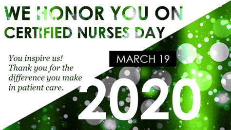 Its Certified Nurses Day Honoring And Appreciating You More Than Ever