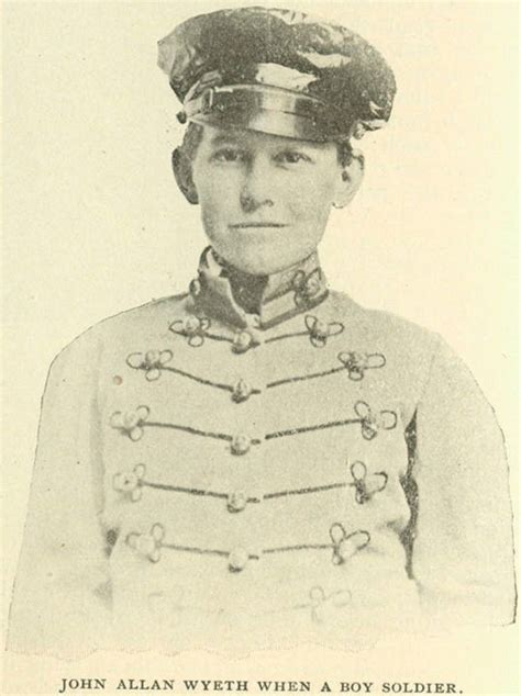 John Allan Wyeth When A Cadet At Lagrange Military Academy In Franklin