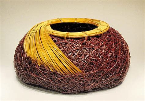 Contemporary Woven Bamboo Crafts ~ Art Craft Projects