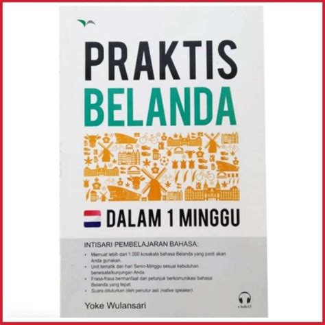 Jual Buku Bahasa Belanda Praktis Belanda Dalam 1 Minggu Di Seller