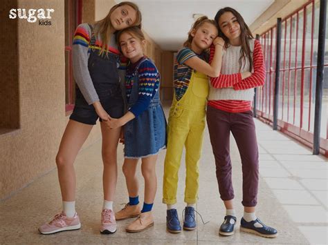 Lucia Arrieta Cloe And Bianca From Sugar Kids For Elle Enfants By Raul