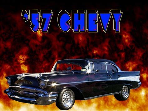 57 Chevy Wallpapers Wallpaper Cave