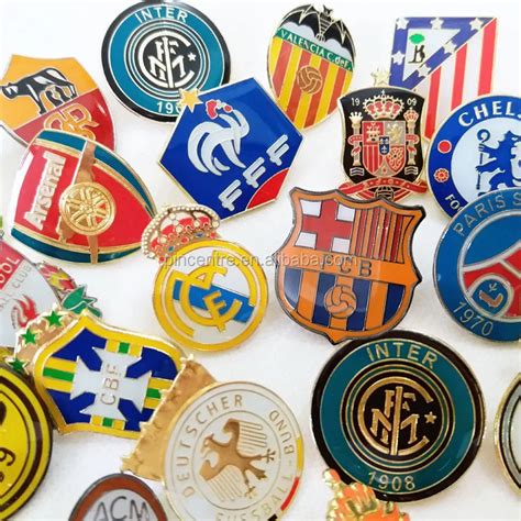 Custom Metal Epoxy Football Club Pin Badge Buy Football Pin Badges
