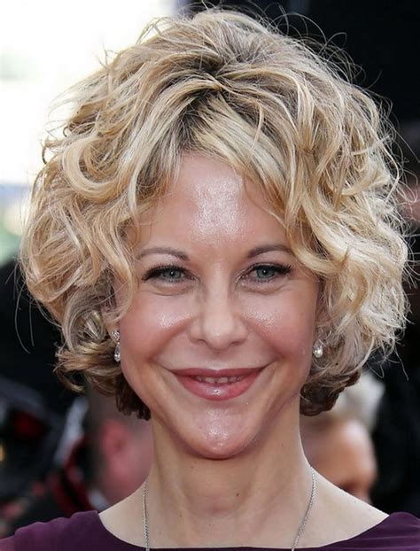Curly Short Hairstyles For Older Women Over 4050 60 Years
