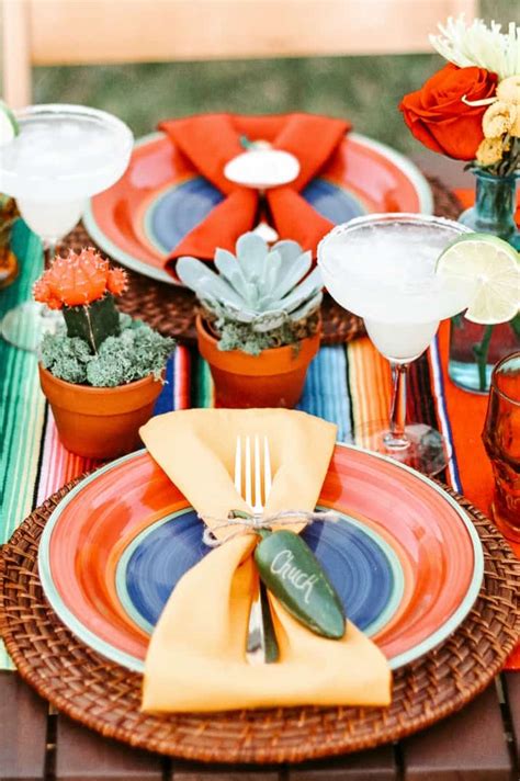 Mexican Party Ideas And Fiesta Themed Tablescape Celebrations At Home
